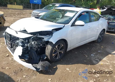 2022 Nissan Sentra Sv Xtronic Cvt from USA, damaged, VIN 3N1AB8CV0NY221232